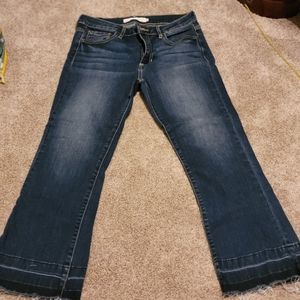 Hidden Jean's size 28 crop jeans